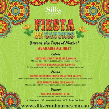 Silks Fiesta De Sabores Menu-large
